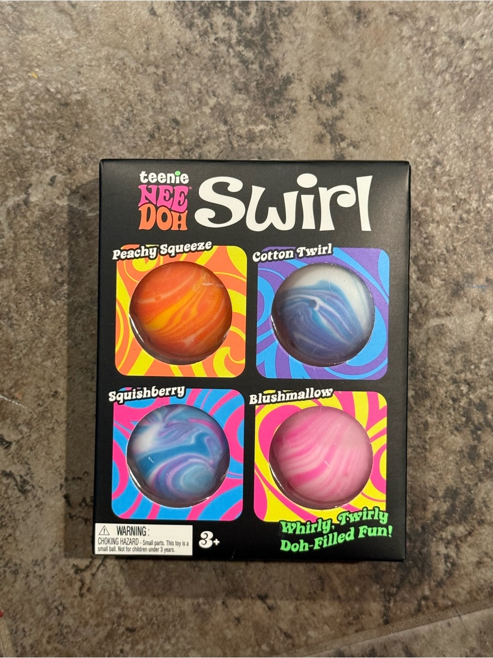 Teenie Needoh Swirl 4 pack